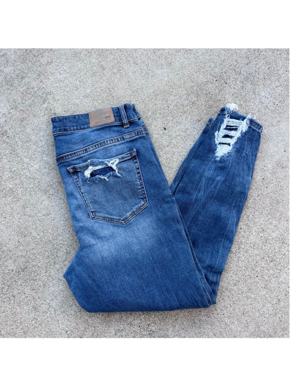 BKE Parker Universal Fit High Rise Ankle Skinny Jeans Women’s Size 30